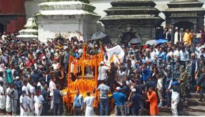 सुवास नेम्बाङको राजकीय सम्मानसहित अन्त्येष्टि