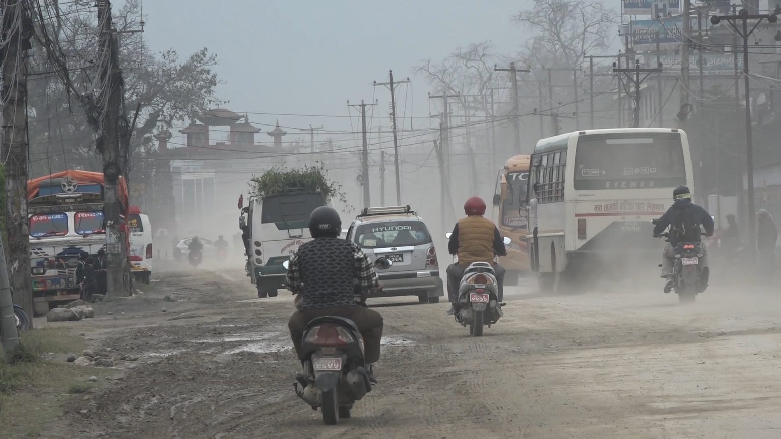 काठमाडौं उपत्यकाको वायु प्रदूषण घट्दा राहत
