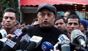 गगन थापाद्वारा कांग्रेस सभापतिमा उम्मेदवारी दिने घोषणा