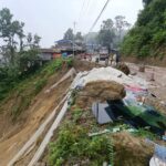 नवलपुरको दाउन्ने सडक खण्ड फेरि अवरुद्ध