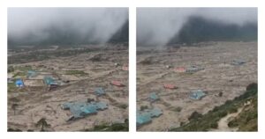 सोलुखुम्बुको थामेमा हिमताल फुटेको आशंका, स्थानीयको घरमा एक्कासि बाढी पस्यो