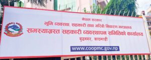 समस्याग्रस्त सहकारीको जग्गा र सम्पत्ति लिलामी गर्न सरोकारवालासँग छलफल