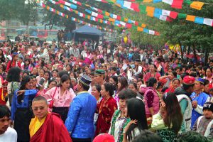 हर्षोल्लासपूर्वक मनाइँदै सोनाम ह्लोसार