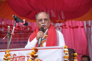 कांग्रेसको नेतृत्वमा छिट्टै सरकार बन्ने प्रचण्डको संकेत