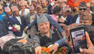 पूर्वराजा ज्ञानेन्द्र शाह गोरखा जाने