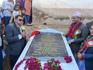 दैलेखमा भारतीय सहयोगमा विद्यालय बहुउद्देश्यीय भवन बन्दै