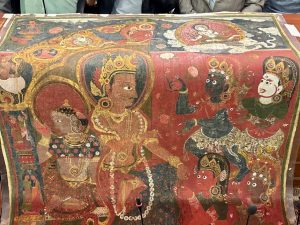 चोरी भई फिर्ता भएका मूर्तिहरू छाउनीमा राखिने
