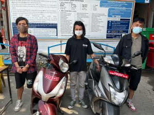 भक्तपुरको छुट्टाछुट्टै स्थानबाट स्कुटर चोर्ने तीन पक्राउ