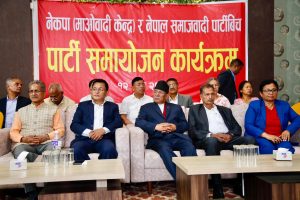 माओवादीसँग नेपाल समाजवादी र नेपाः राष्ट्रिय पार्टी एकता