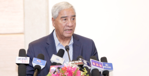 नेपालले उपभोक्ता मान्छेबाहेक अरू निर्यात गर्न सकेन : देउवा