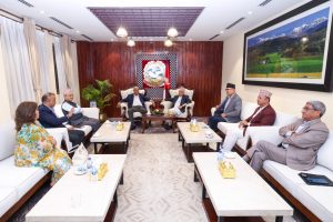 प्रमुख दुई दलका नेताहरूबिच बैठक