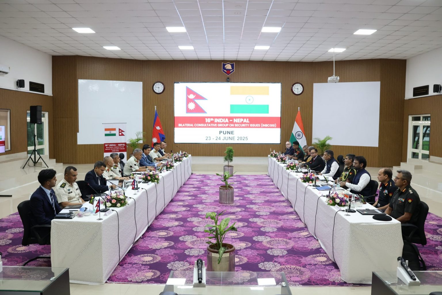 नेपाल-भारत द्विपक्षीय सुरक्षा परामर्श समूहको बैठक सम्पन्न