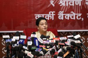 ४५ वर्ष पुरानो एमालेसँगको  मेरो नाता र सदस्यता कसैले चाहँदैमा खान नसक्ने : विद्यादेवी भण्डारी