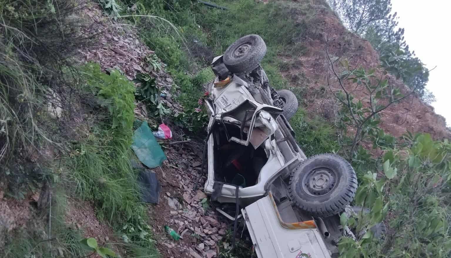 बैतडीमा जिप दुर्घटना, दुईजनाको मृत्यु, ६ जना घाइते