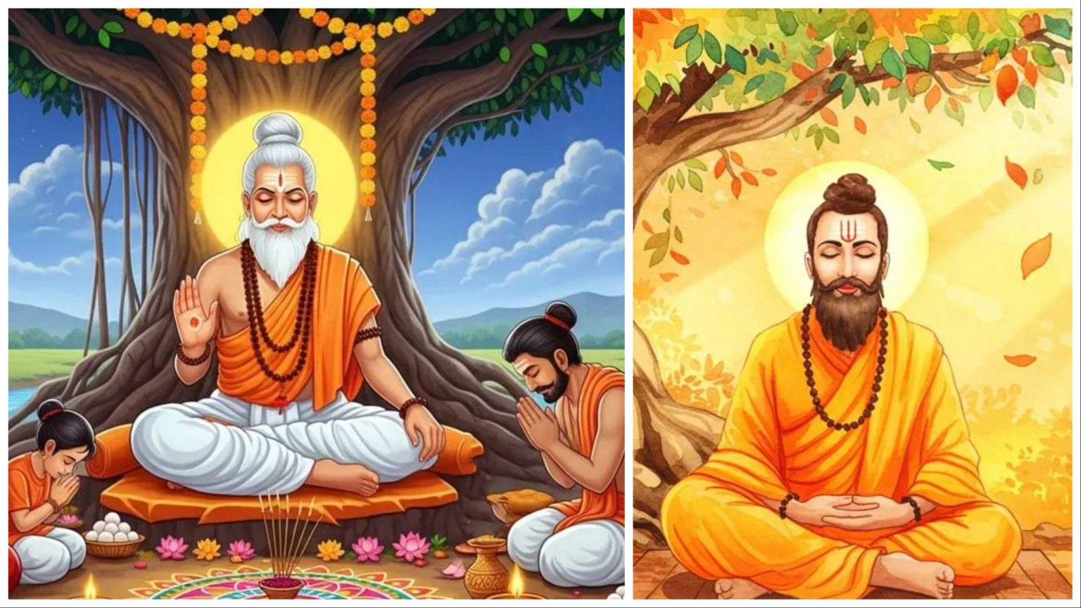 आज गुरु पूर्णिमा र व्यास जयन्ती मनाइँदै