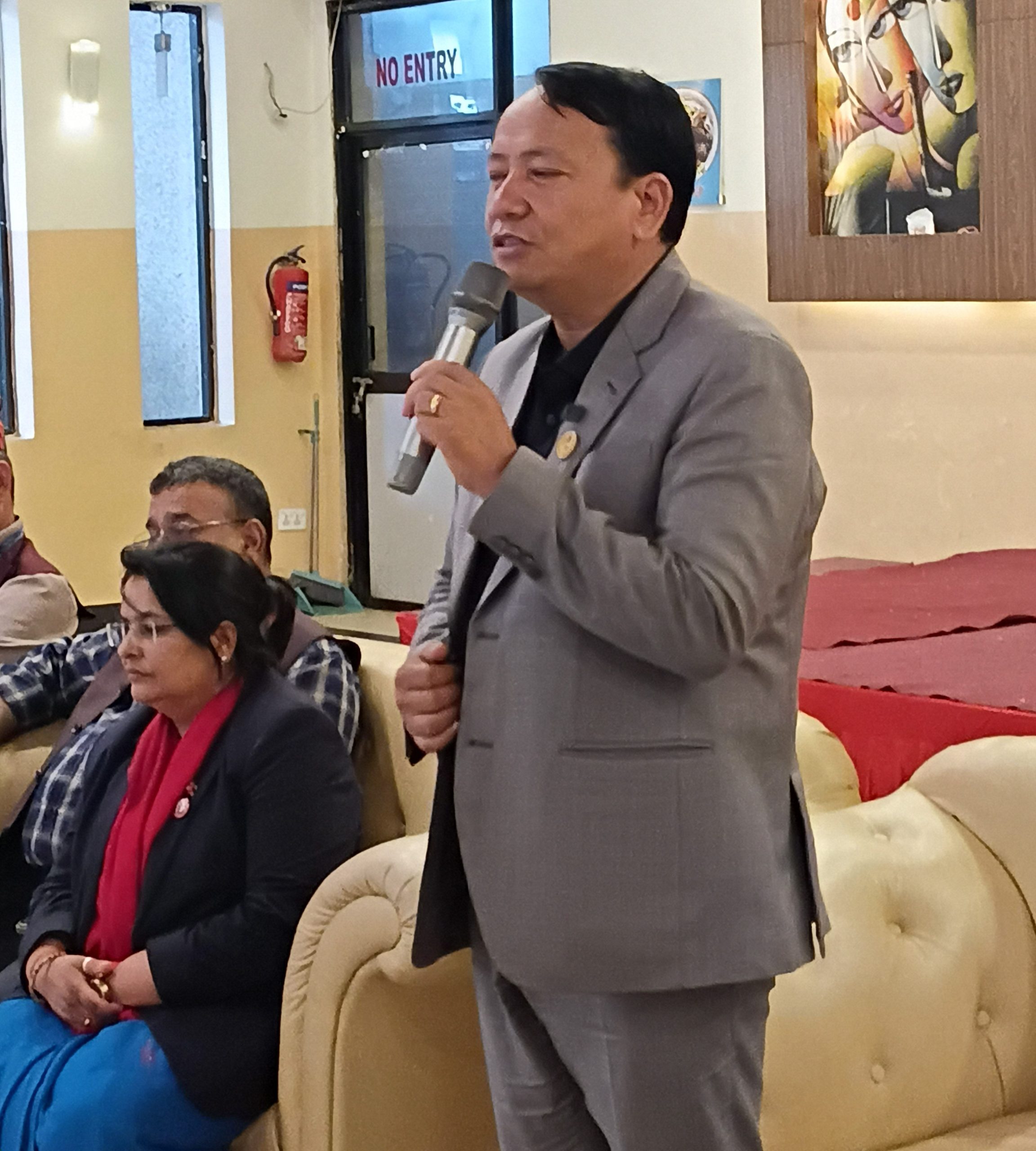 भक्तपुरको पलाँसे–तारकेश्वर सडकखण्ड निर्माण कार्यको शिलान्यास