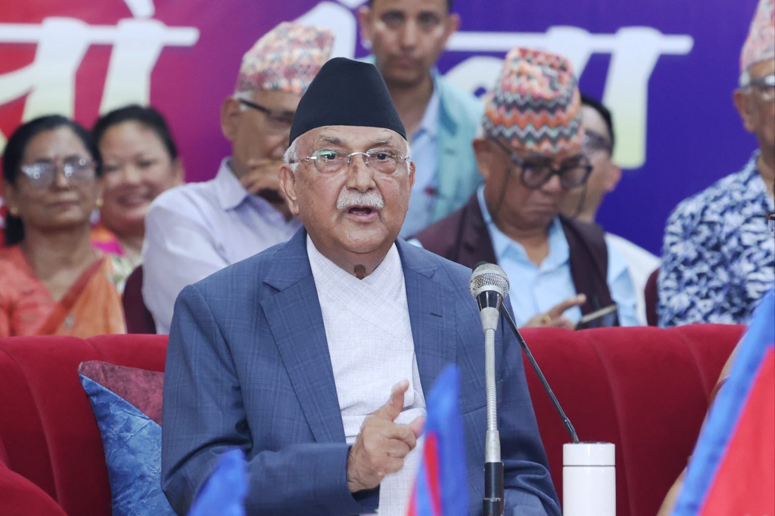 घटिया राजनीति लामो समयसम्म टिक्दैन : प्रधानमन्त्री ओली
