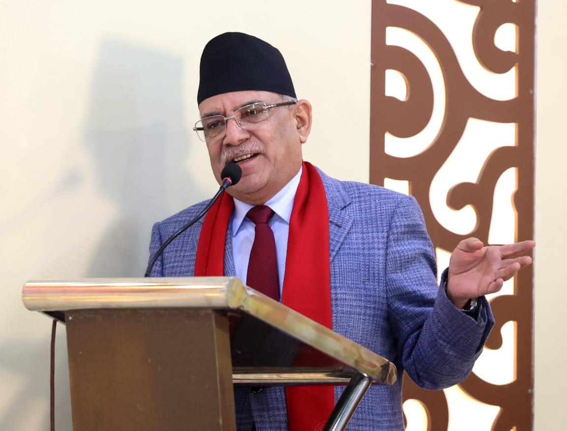अहिले नेपालको मुख्य दुस्मन राजतन्त्र होइन : प्रचण्ड