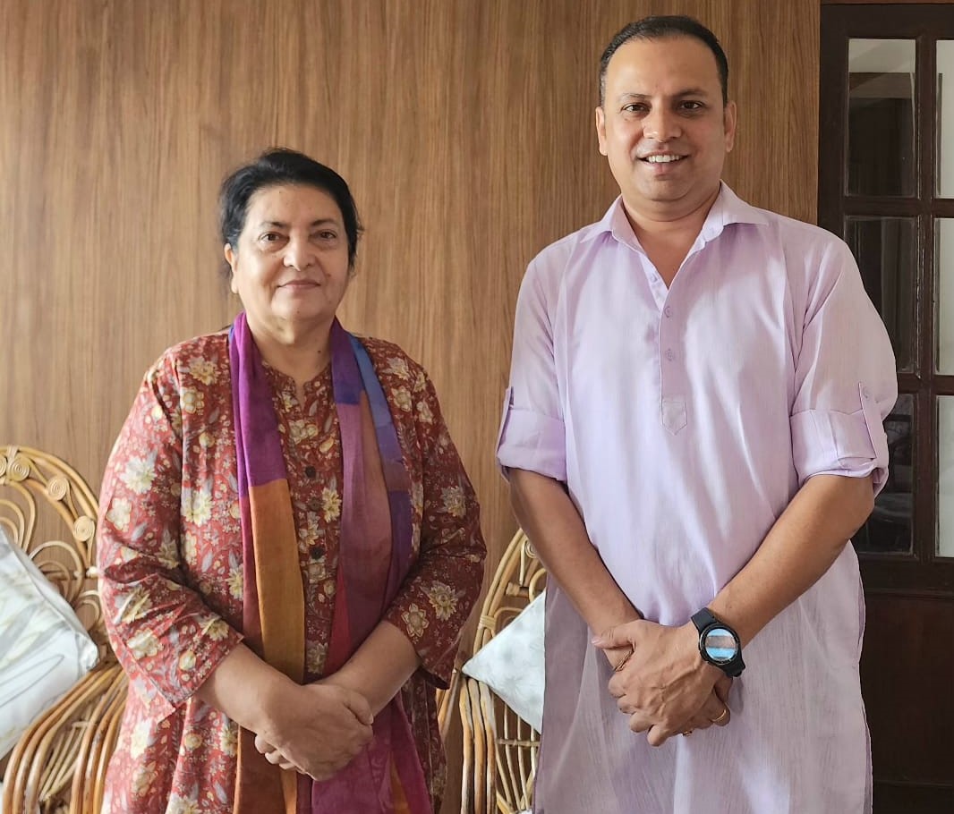 विद्या भण्डारीको रवि लामिछानेप्रति सदभाव : रास्वपा