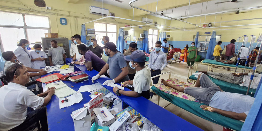 वीरगन्जमा फैलियो हैजा, ५४ जनामा सङ्क्रमण पुष्टि