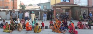 मिटरब्याज पीडितको माइतीघरमा प्रदर्शन