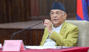 भारतलाई एक हजार मेगावाट बिजुली निर्यात गरिने : प्रधानमन्त्री ओली