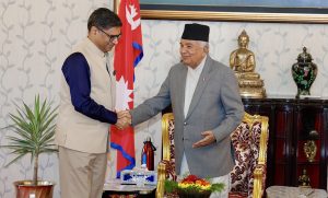नेपाल भारतको प्रगतिबाट लाभ लिन चाहन्छ : राष्ट्रपति पौडेल