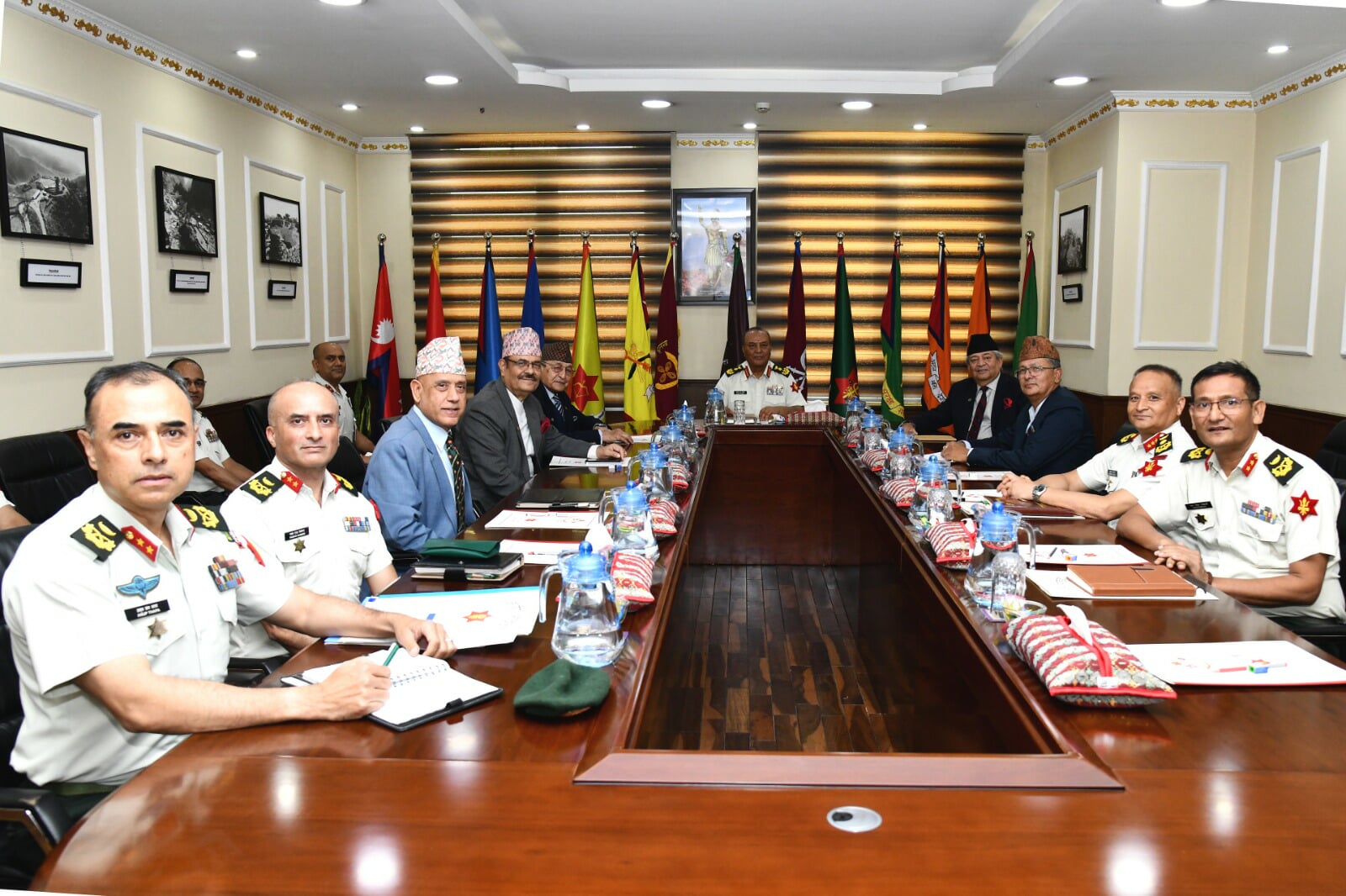 पृतनापतिहरूको बैठक सम्पन्न