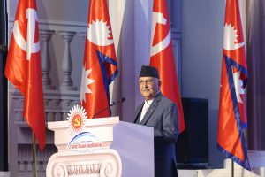 समाजवादको मुख्य आधार ‘परिपूर्ण लोकतन्त्र’ : अध्यक्ष ओली