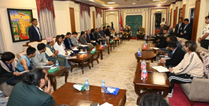 जेनजीहरूलाई इतिहास रच्न राष्ट्रपतिको आग्रह