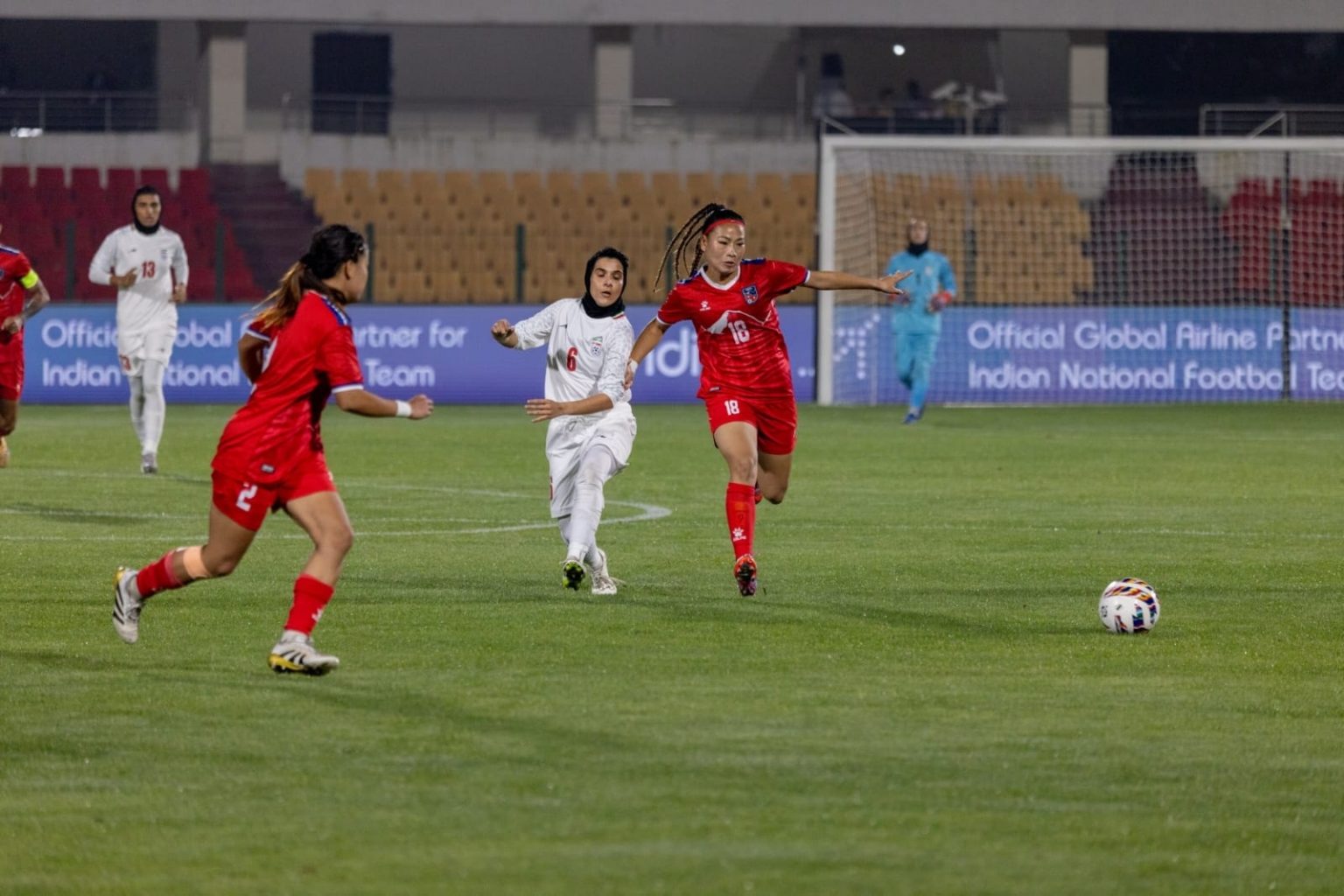 नेपाल इरानसँग ३-० गोलको अन्तरले पराजित