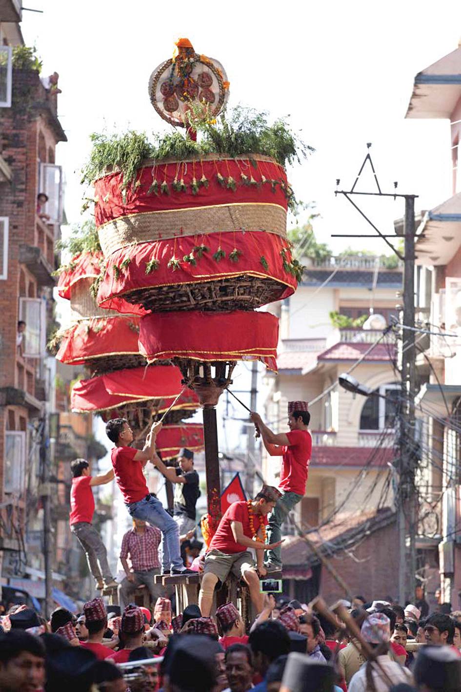 हरिगाउँ अर्थात् हाँडीगाउँमा नारायणको जात्रा सुरु