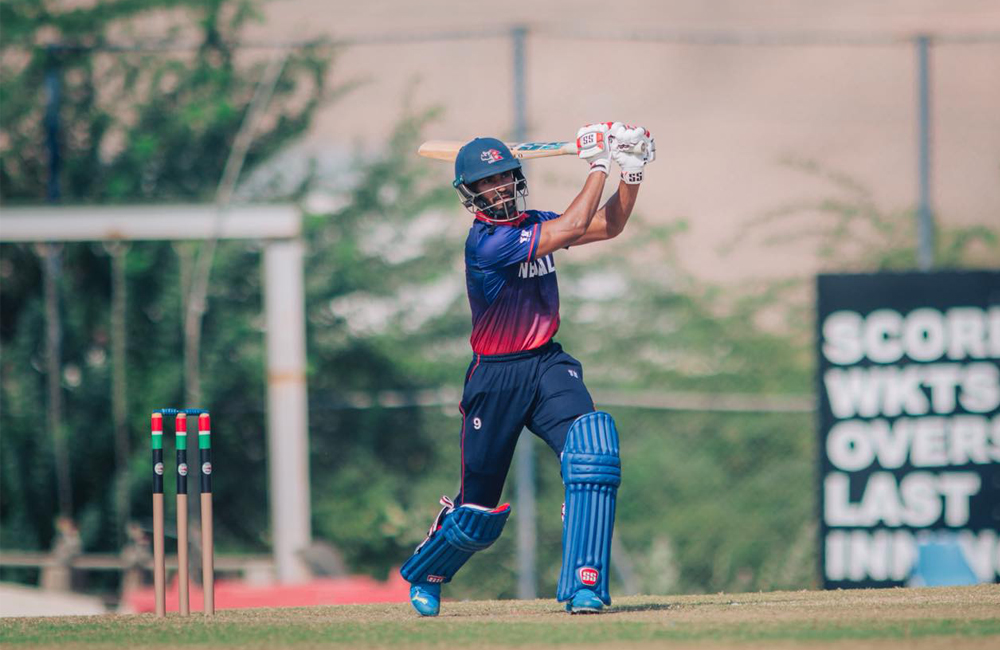 विश्वकप छनोट : नेपालले सामोआलाई दियो दुई सय १२ रनको चुनौती