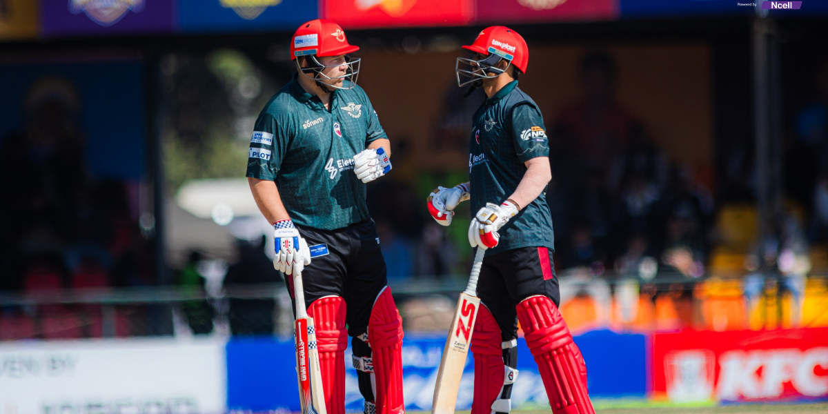 पोखरा एभेन्जर्सको लुम्बिनी लायन्सलाई १५१ रनको चुनौती