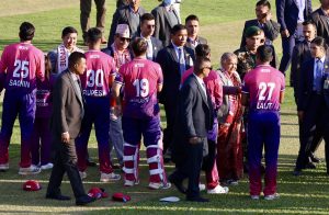   प्रधानमन्त्री कार्कीद्वारा एनपीएल क्रिकेट प्रतियोगिताको उद्घाटन