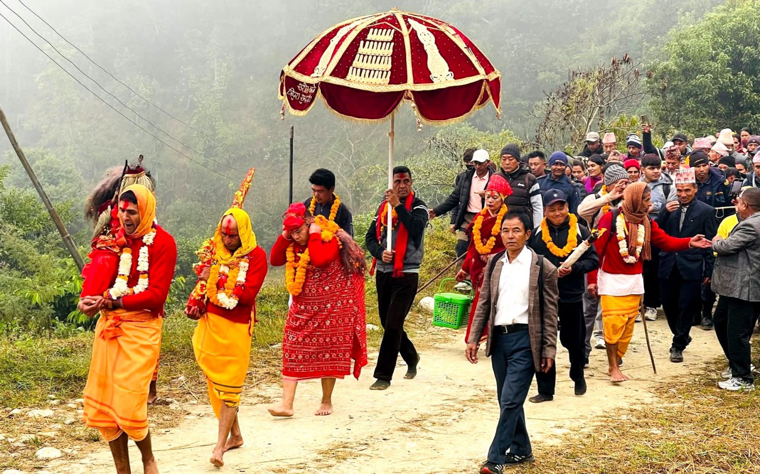 धादिङमा त्रिपुरा सुन्दरी माईको दुई दिने मेला सम्पन्न