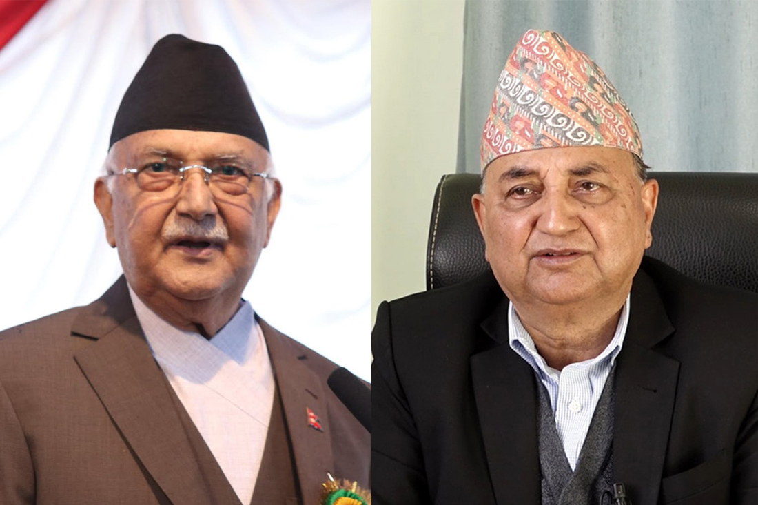 ओलीलाई टक्कर दिन ईश्वर पोखरेल बने उम्मेदवार