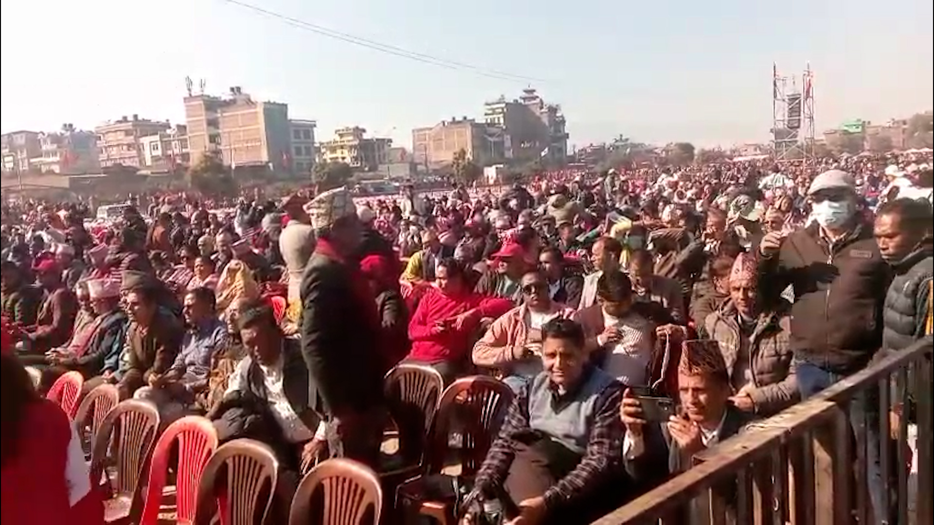 एमाले महाधिवेशन : सल्लाघारी क्षेत्रमा कार्यकर्ताहरुको भीड बढ्दो