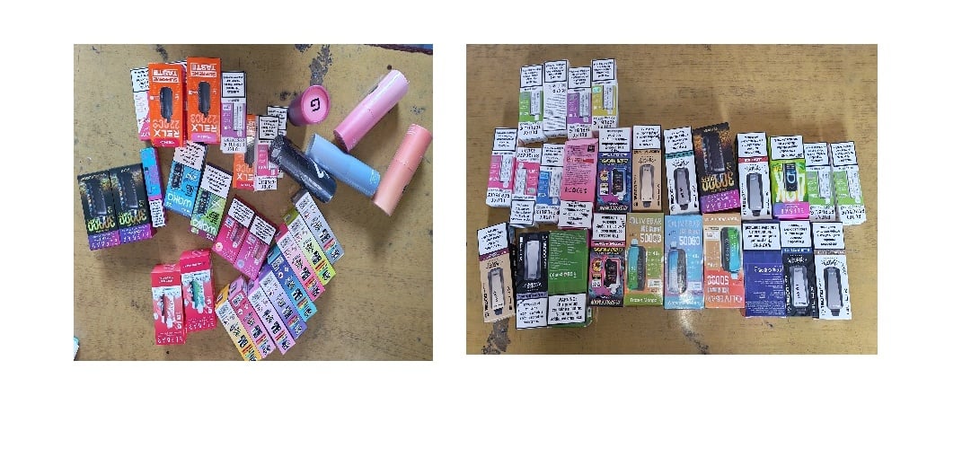 ५८ थान भेप सहित दुई व्यापारी नियन्त्रणमा