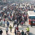 ओली र बालेनको झापामा उम्मेदवारी दर्ता, दुई समूहबीच झडप