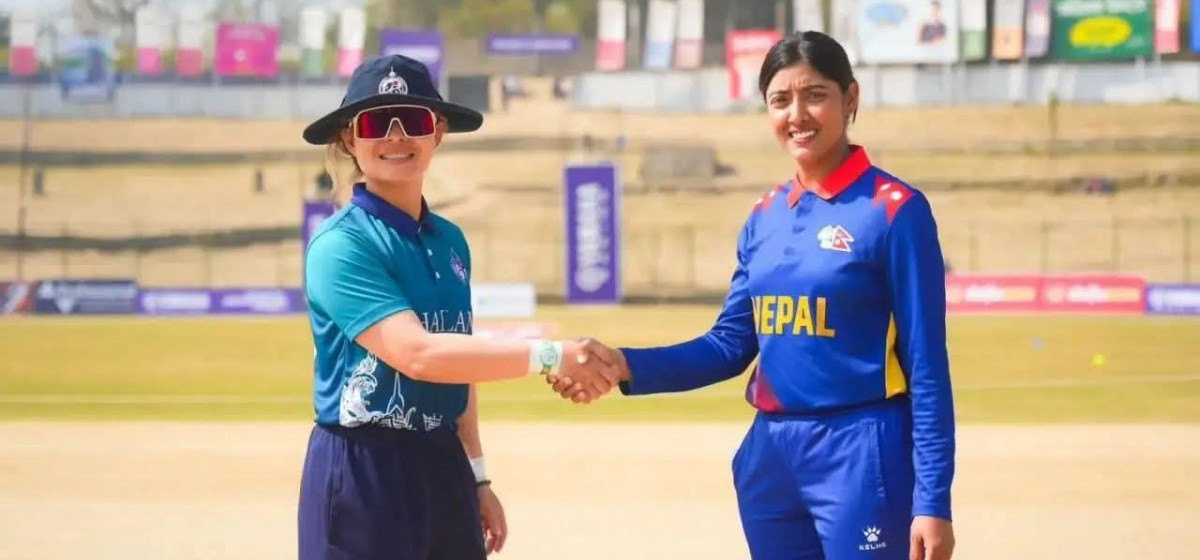 आजदेखि महिला टी-२० विश्वकप : नेपालले थाइल्यान्डसँग खेल्दै