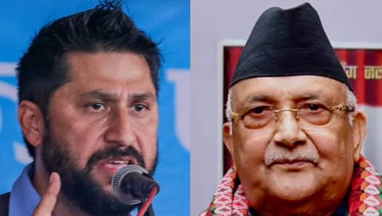 एमालेको आरोप रास्वपाले झण्डा जलायो, रास्वपाले भन्यो जलाएका छैनौं