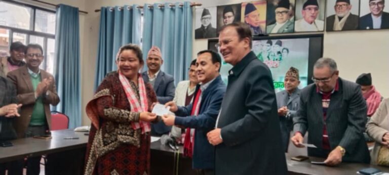 कांग्रेस सबैभन्दा ठूलो पार्टी बन्ने शर्माको दाबी