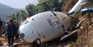 एअर डाइनेस्टीको हेलिकोप्टर दुर्घटना