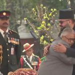 सुशीला कार्कीले अंगालो हाल्दै बालेनलाई सत्ता हस्तान्तरण