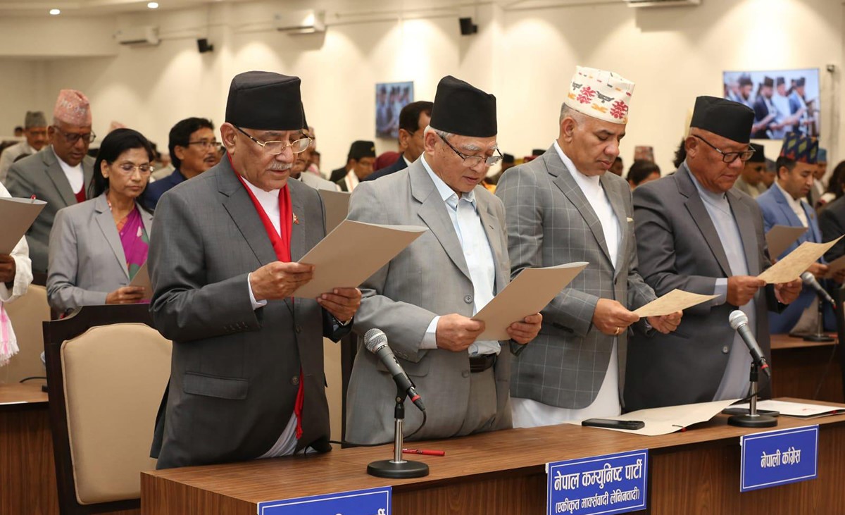 संसद्‌मा ‘सिट प्लान’ : अब एउटै बेन्चमा कांग्रेस, एमाले र नेकपा