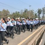 इनिशाका लागि न्यायको माग गर्दै विद्यार्थीको प्रदर्शन