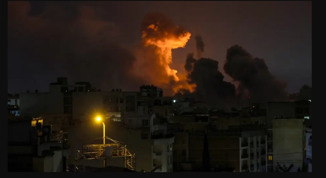 तेहरानभरि सैन्य लक्ष्यमा आक्रमण तीव्र