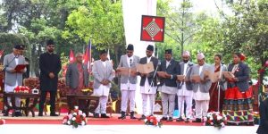 नवनियुक्त १५ मन्त्रीको शपथ