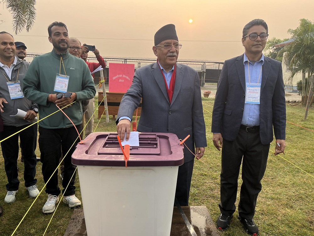 नेकपाका संयोजक प्रचण्ड रुकुम पूर्वबाट विजयी